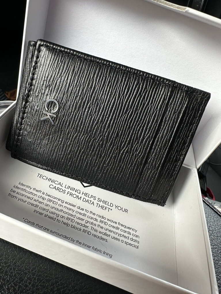 Calvin Klein Mens Magnetic Wallet