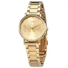 RELOJ COACH DORADO DE DAMA  