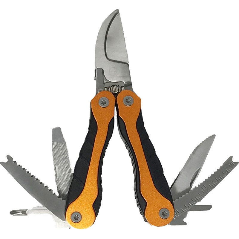 AccuSharp Sportsman S Outdoor Multi Tool 11 Tools in 1 Orange #085C