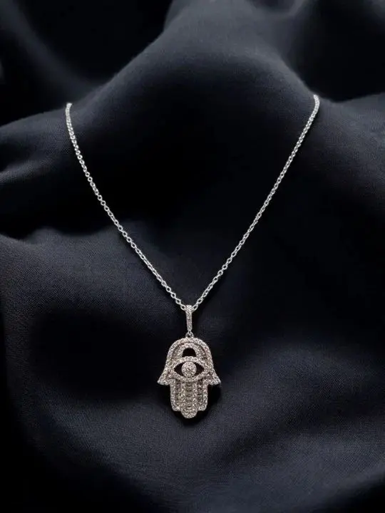 GARGANTILLA DE MANO CON OJO TURCO