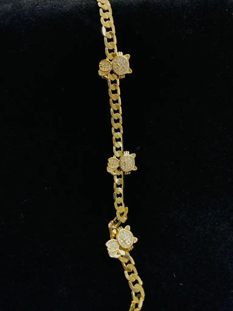 PULSERA DE GATITO DELGADA 