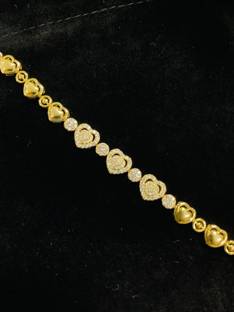 PULSERA DE CORAZONES