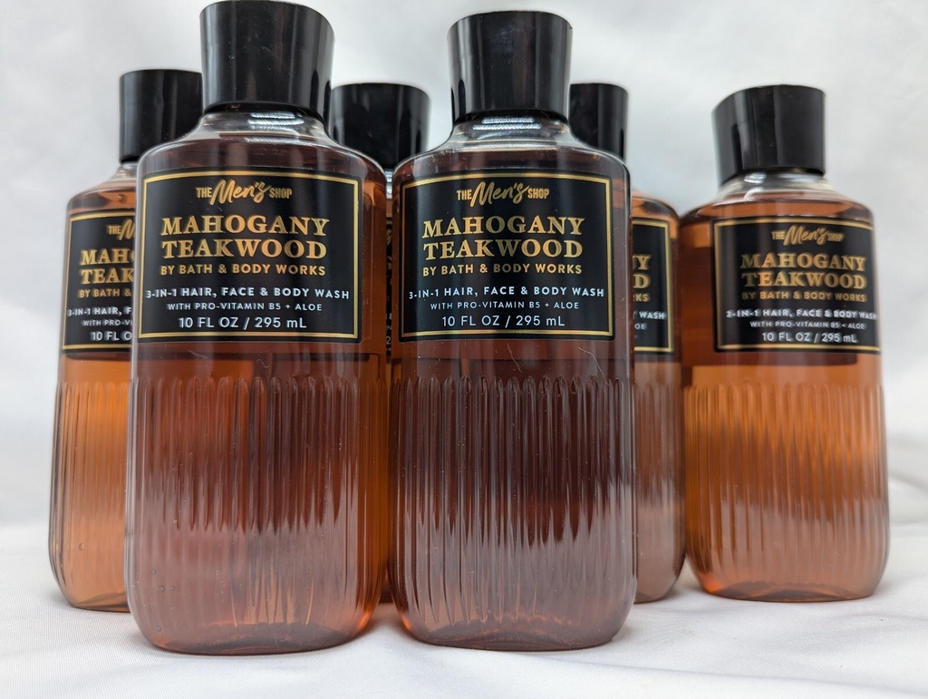 BBW BODY WASH MAHOGANY TEAKWOOD 