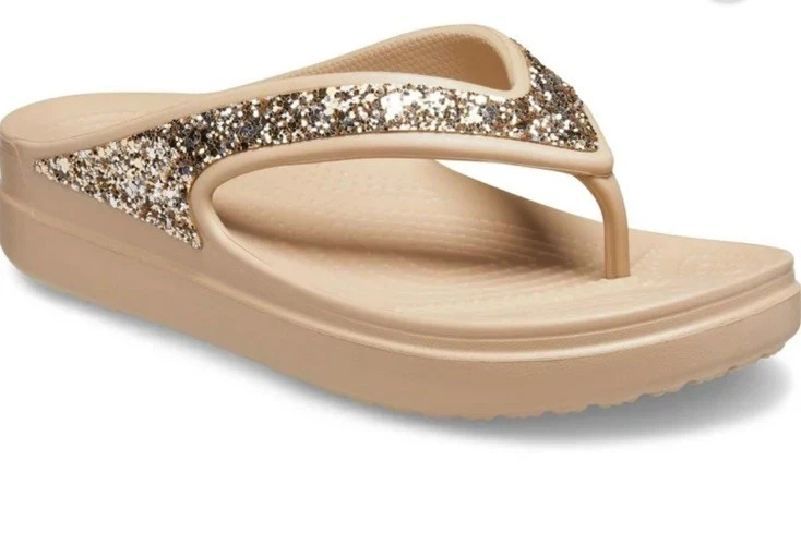 SANDALIAS ''CROCS'' COLOR CREMA 