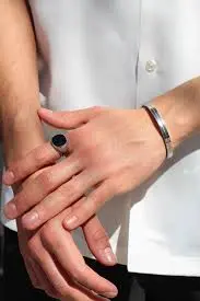 ANILLO ''PERLA NEGRA'' HOMBRE