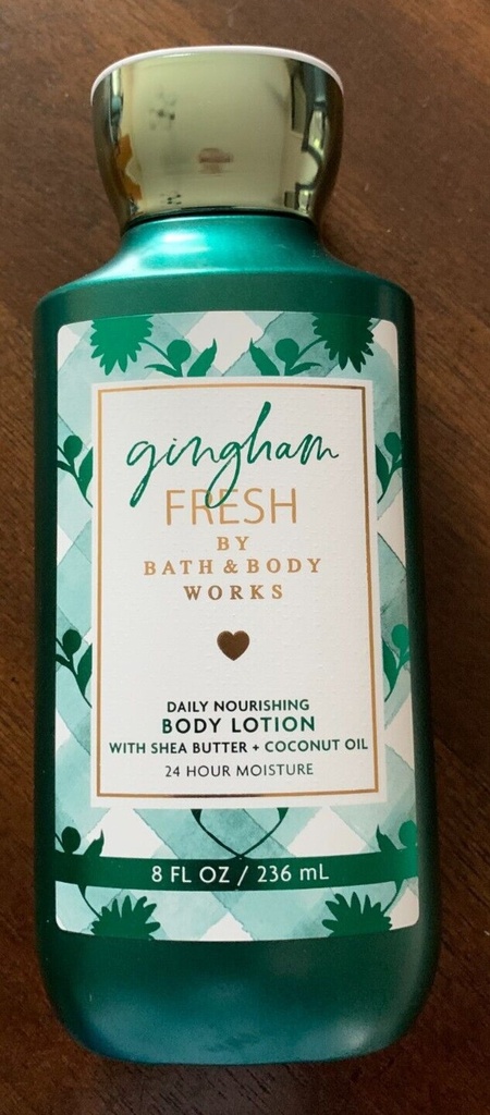 BBW BODY LOTION GINGHAM FRESH 