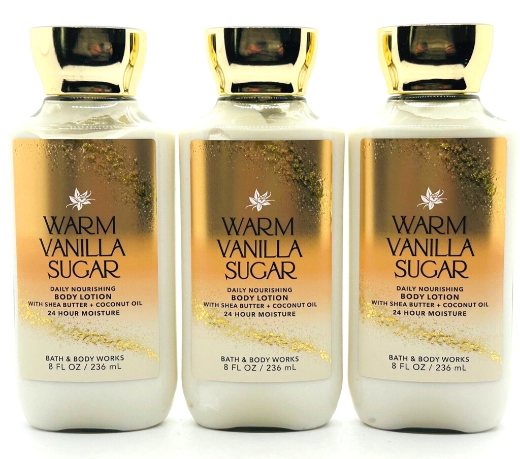BBW BODY LOTION WARM VANILLA SUGAR 