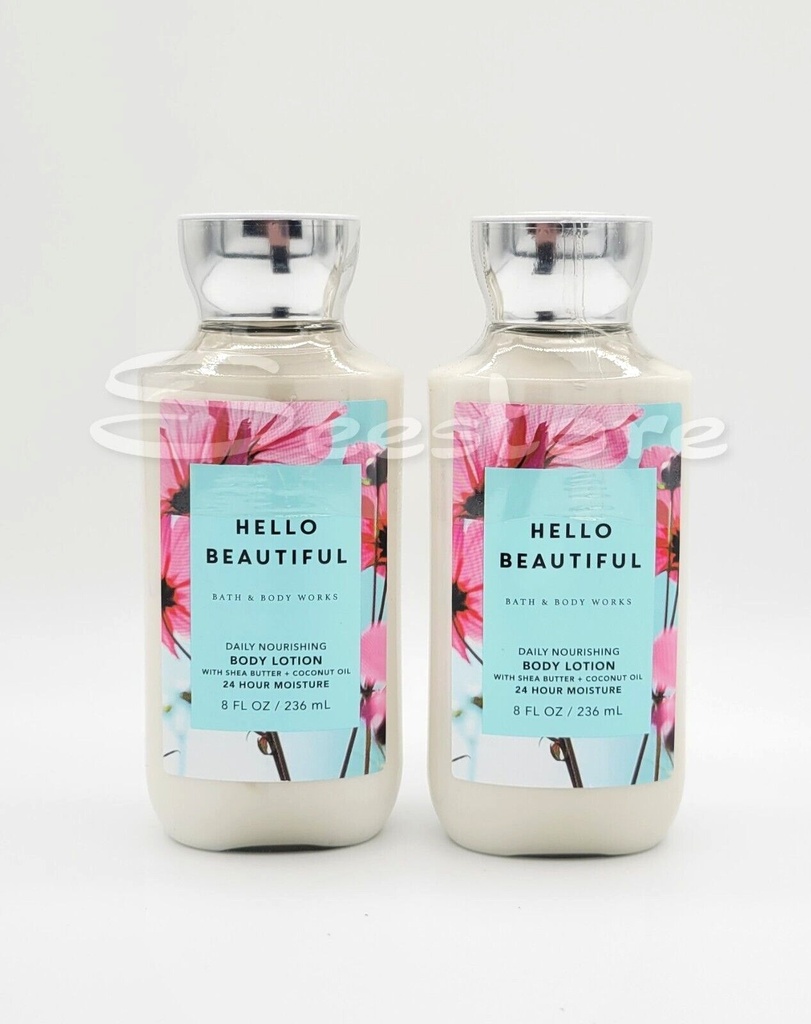 BBW BODY LOTION Hello Beautiful Nourishing Body Lotion 