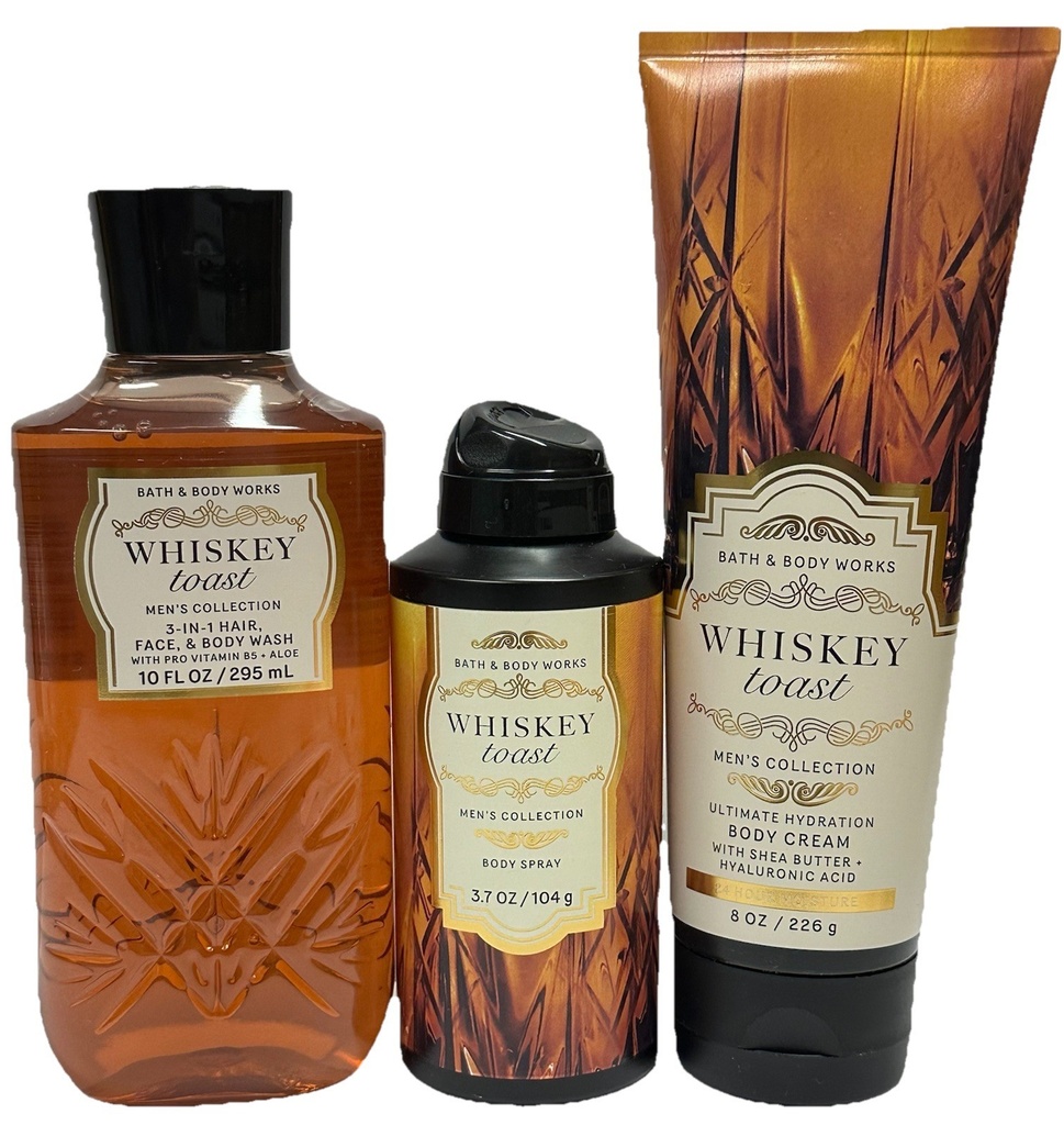 BBW Whiskey Toast SHOWER GEL