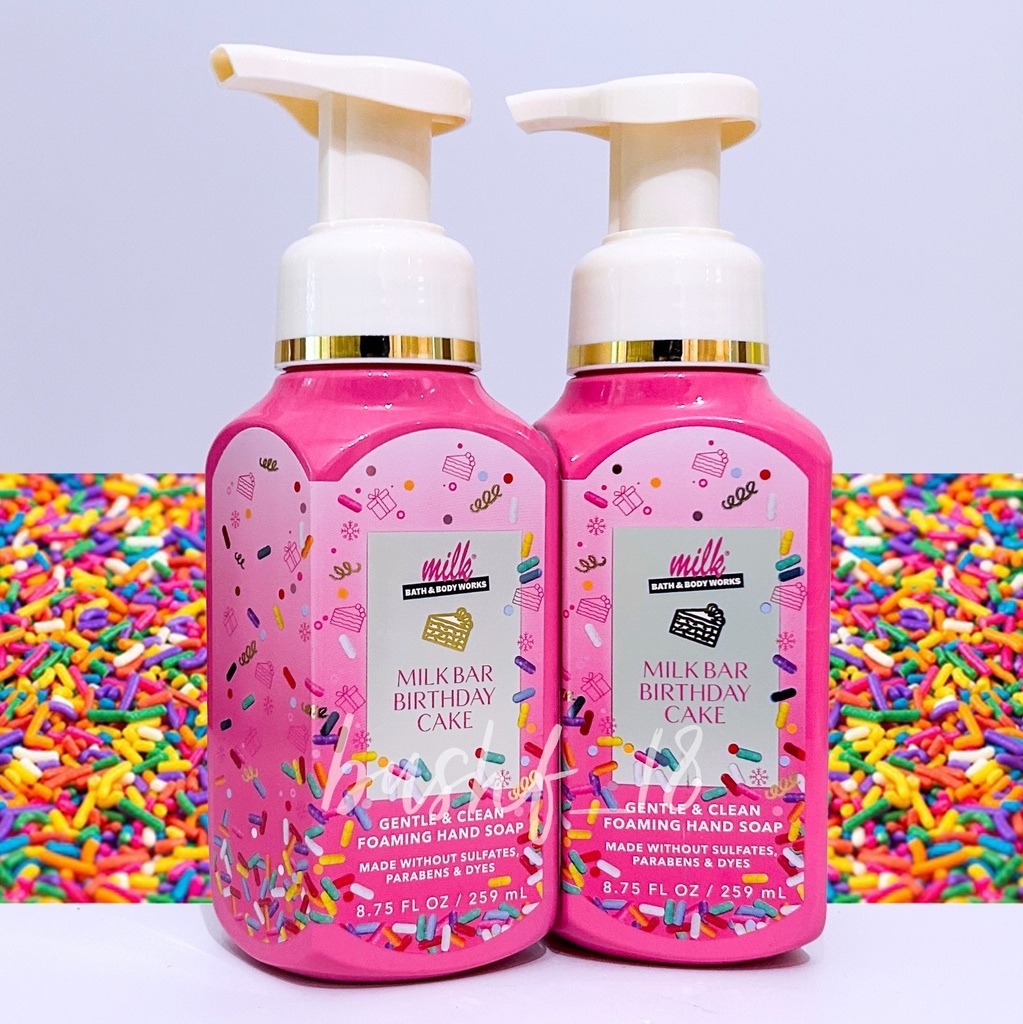 BBW JABON PARA MANOS MILK BAR BIRTHDAY CAKE 