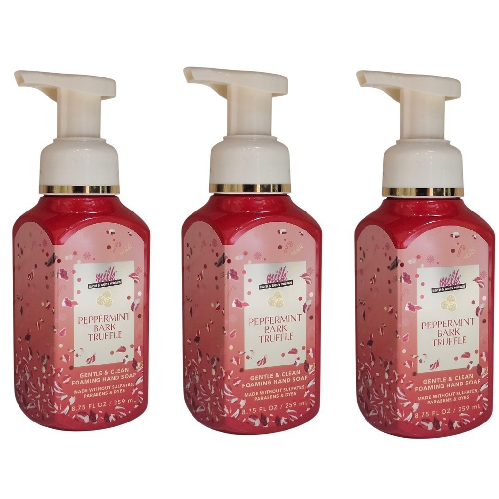 BBW JABON PARA MANOS  PEPPERMINT BARK TRUFFLE