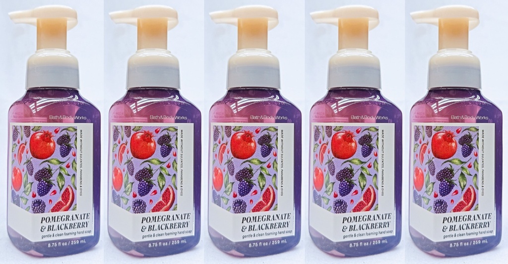 BBW JABON PARA MANOS  POMEGRANATE BLACKBERRY