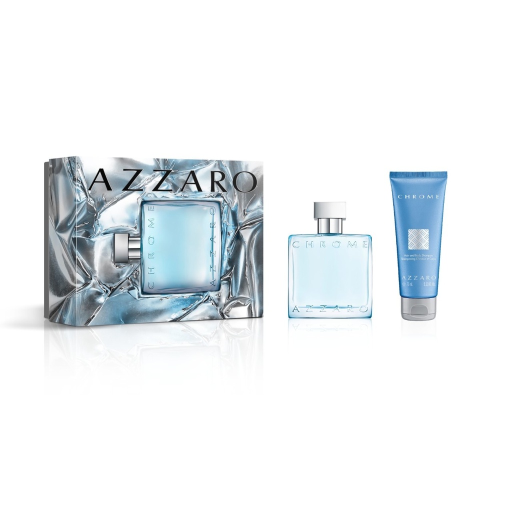 SET DE PERFUME Y CREMA DE CABALLERO AZZARO 