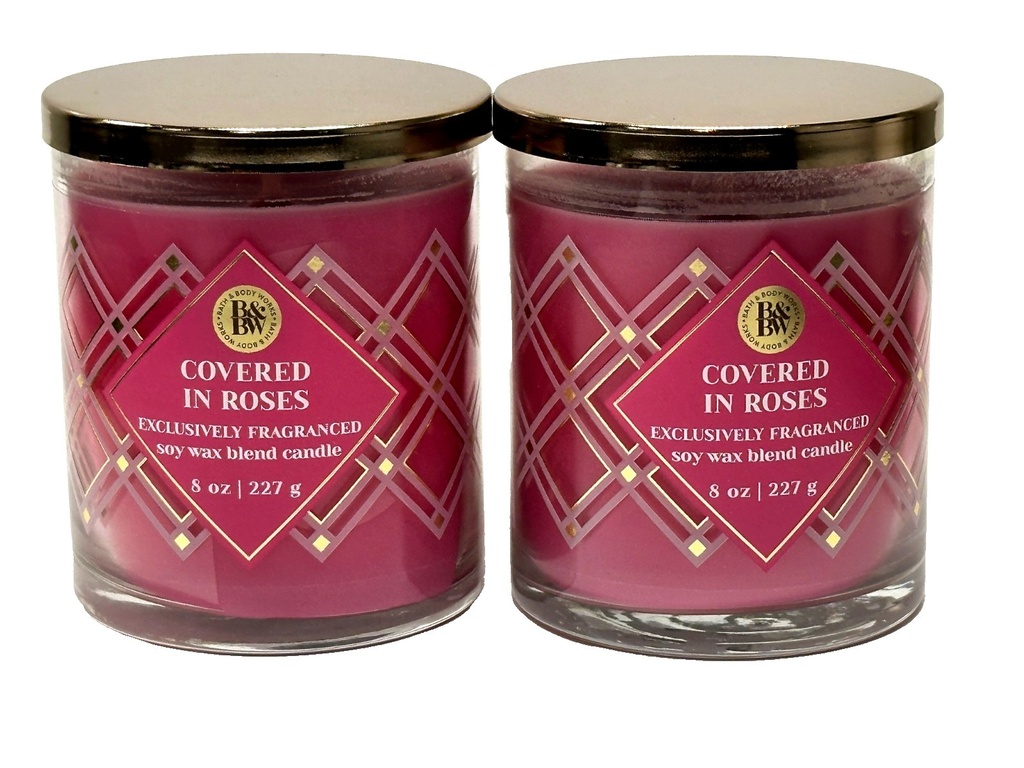 BBW VELA PEQUEÑA  Covered in Roses 