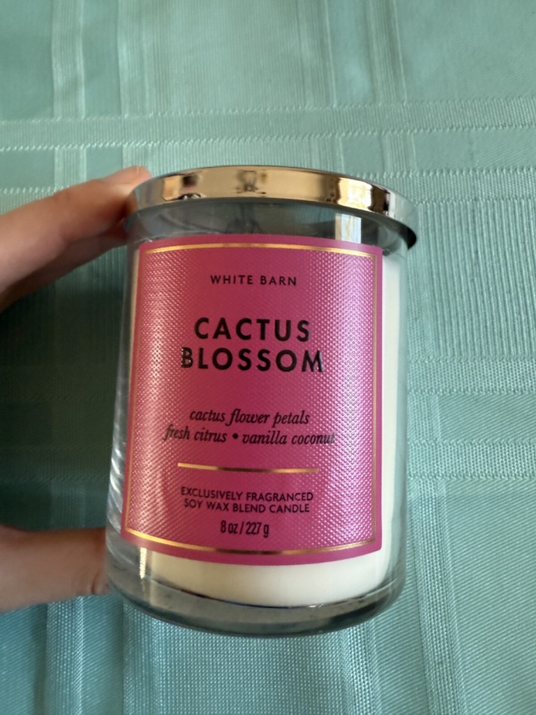 BBW CATUS BLOSSOM  VELA PEQUEÑA 