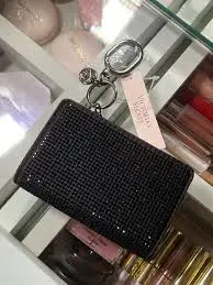 VS TARJETERO NEGRO CON PIEDRAS 