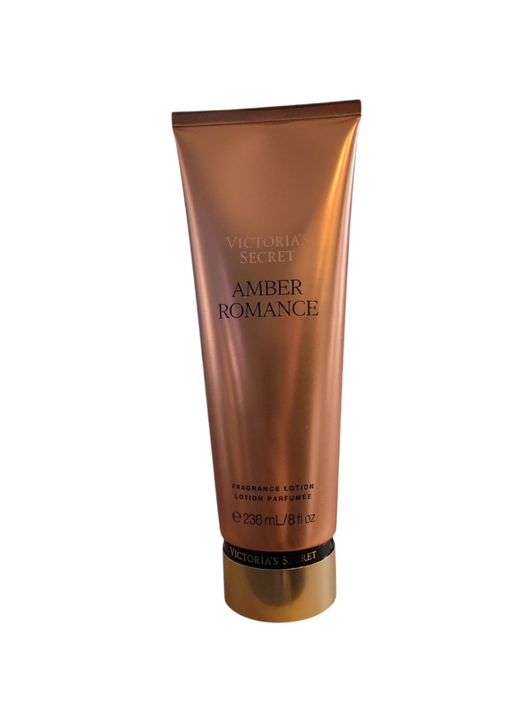 VICTORIAS SECRET AMBER ROMANCE FRAGRANCE BODY LOTION CREAM 8 Oz New