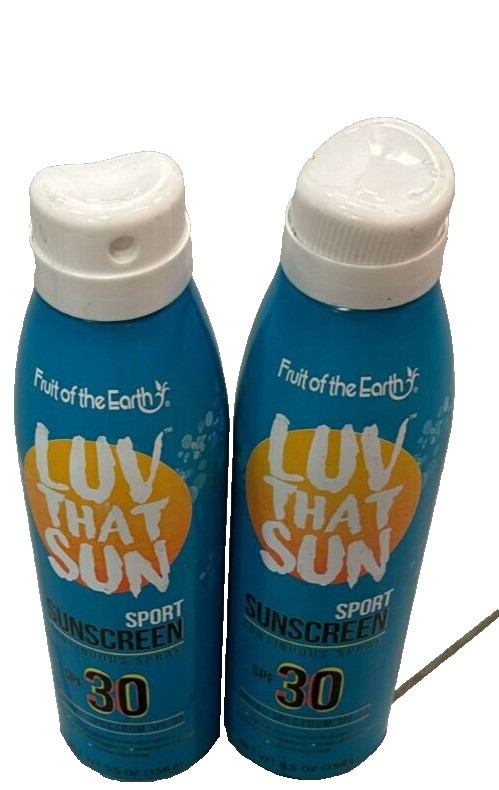FOTE Luv That Sun Sport Sunscreen Continuous Spray  SPF 30exp 11/25 Lot of 2
