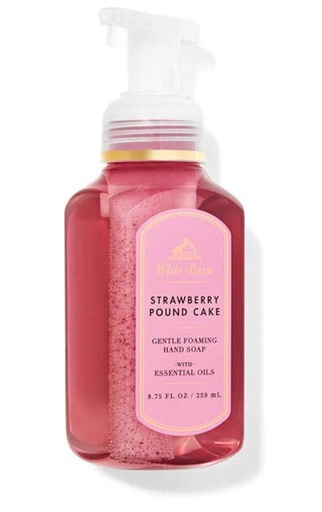 [4e646e02] BBW STRAWBERRY FOUND CAKE HAND SOAP