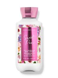 [5f7cd38a] BBW BODY LOTION SWEET PEA