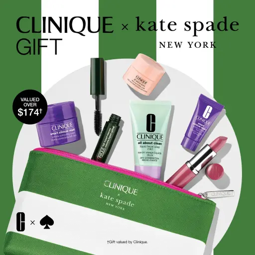 [640eb549] CLINIQUE KIT MAQUILLAJE CLINIQUE X KATE SPADE