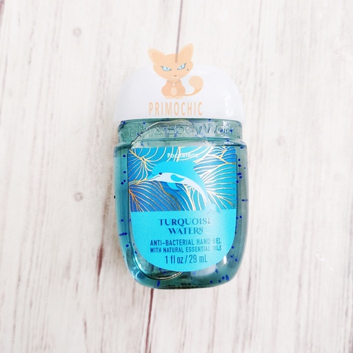 [6a7f155e] BBW GEL ANTIBACTERIAL TURQUOISE WATER.