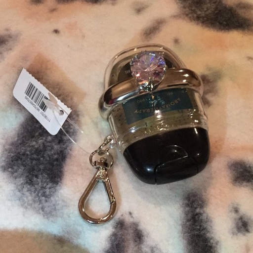 [77aa4ae5] BBW PORTA GEL ANILLO REDONDO CON DIAMANTE