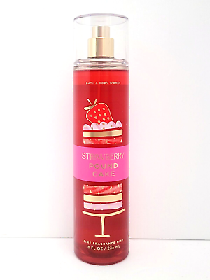 [93da1258] BBW SPLASH STRAWBERRY POUND CAKE TRANSPARENTE