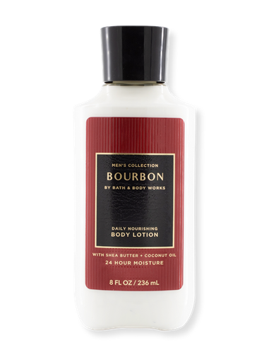 [968ed383] BBW  BODY LOTION BOURBON ROJA CABALLERO