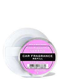 [9e6c890a] BBW PINK PINEAPPLE SUNRISE REFILL CAR