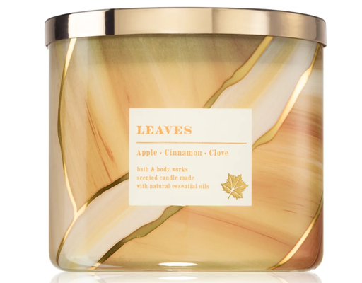 [9ecd892d] BBW VELA LEAVES APPLE CINAMON