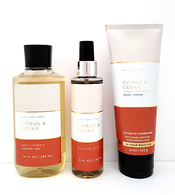 [b6e6a3e4] BBW COLOGNE CITRUS & CEDAR  MIST