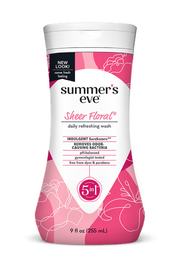 [b931ce93] SUMMER'S EVE SHEER FLORAL