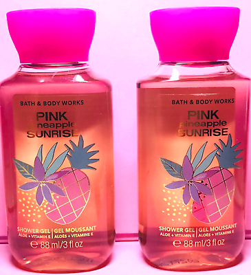 [dbf38275] BBW SHOWER GEL MINI PINK PINEAPPLE SUNRISE