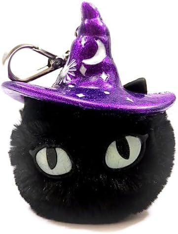 [ecb077b6] BBW PORTA GEL GATO NEGRO SOMBRERO