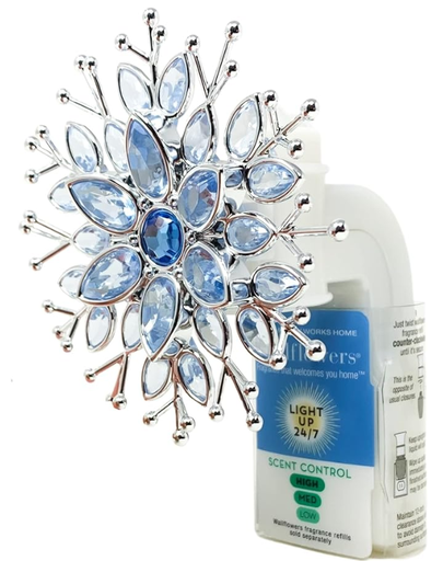 [f6236591] BBW WALLFOWERS COPO DE NIEVE AZUL LUZ 24/7 Y CONTROL DE SALIDA