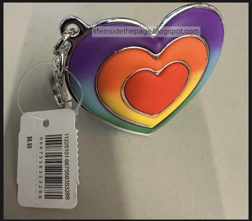 [f8cb0580] BBW PORTA GEL CORAZÓN ARCOIRIS