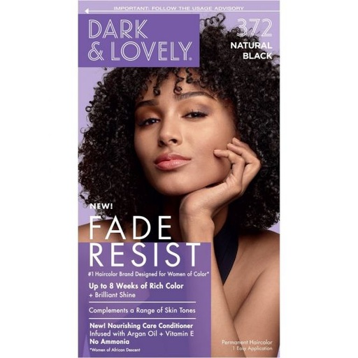 DL FADE RESIST NATURAL BLACK