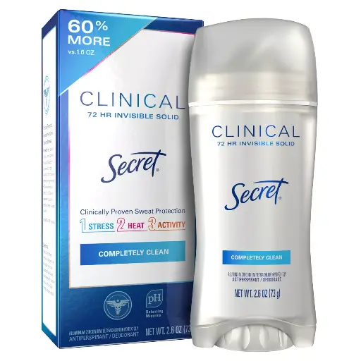 DESODORANTES CLINICOS SECRET