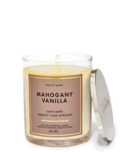 BBW VELA PEQUENA MAHOGANY VANILLA TKW