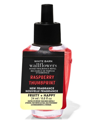 BBW REFILL WELLFLOWERS RASPBERRY THUMBPRINT