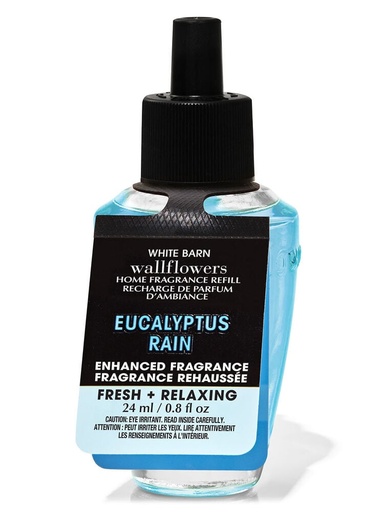 BBW REFILL WALLFLOWERS EUCALYPTUS RAIN 
