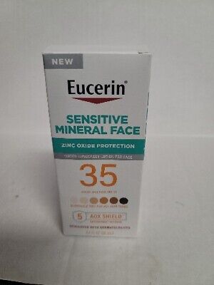 EUCERIN SENSITIVE MINERAL FACE ZINC OXIDE PROTECTION