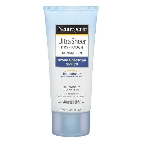 NEOTROGENA ULTRA SHEER DRY TOUCH SUNSCREEN 