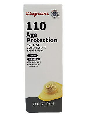 WALGREENS 110 AGE PROTECTION 