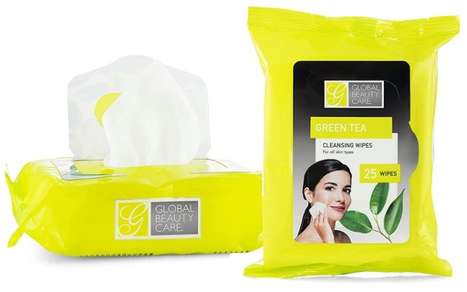 GLOBALBEAUTYCARE GREEN TEA CLOTHS