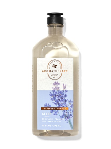 BBW AROMATHERAPY LAVENDER  SLEEP  BODY WASH