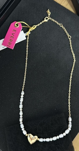 EVERRY FRESHWATER PEARL GARGANTILLA CORAZON