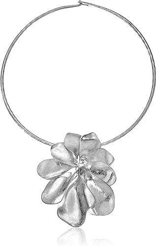 GARGANTIA ROBET LEE MORRIS SILVER FLOR MAGNOLIA