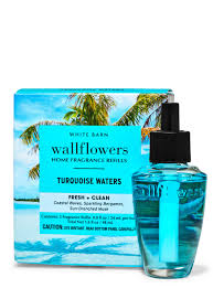BBW WALLFLOWERS REFILL TURQUOISE WATERS